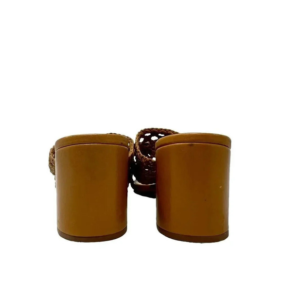 Alexandre Birman Women's brown Clarita Woven Leather Mule Sandals size 41 11 - Picture 5 of 14